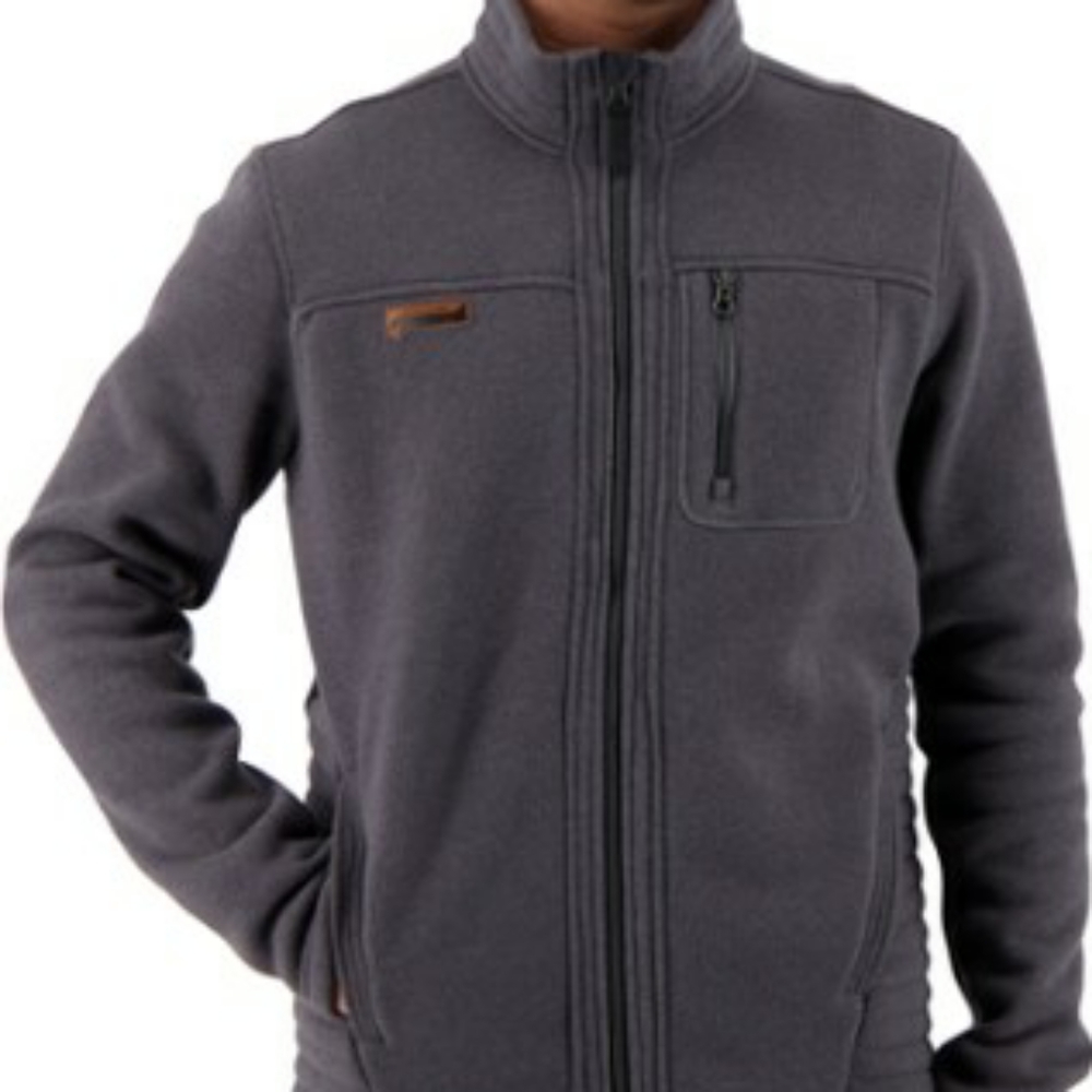 Obermeyer Men's Joshua Coal Fleece Jacket
